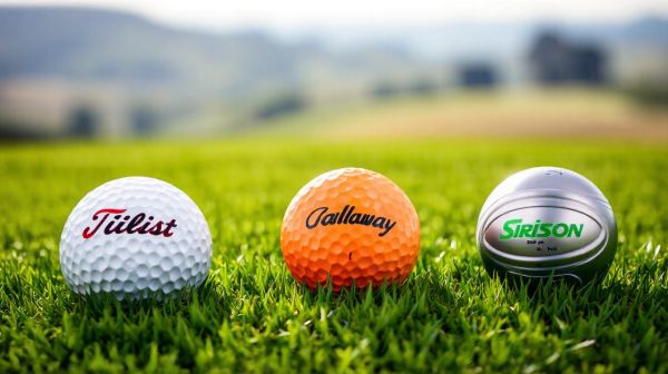 Comparatif des balles de golf : Titleist, Callaway et Srixon
