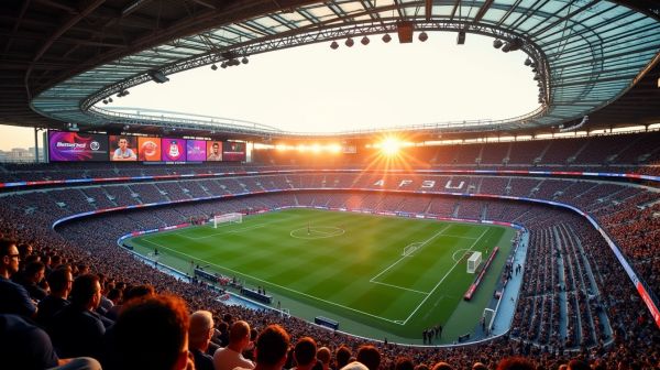 Les panneaux publicitaires en stade, un atout pour vos sponsors